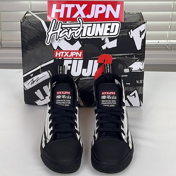 EUC HTXJPN FUJI 2 Panda High-Top HardTuned Men’s Sneakers Size 9 - Picture 2 of 15